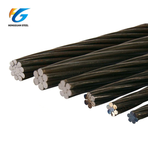 High carbon prestressed steel strand